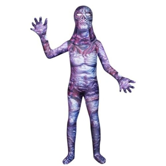 Boys 3D Vecna Inspired Scary Demogorgon Costume for Halloween Evil Monster XS - Picture 4 of 8